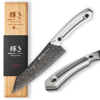 Malý nůž Chef Kiritsuke 150 mm Dellinger Brilliance 1  + ZDARMA rukojeť G10